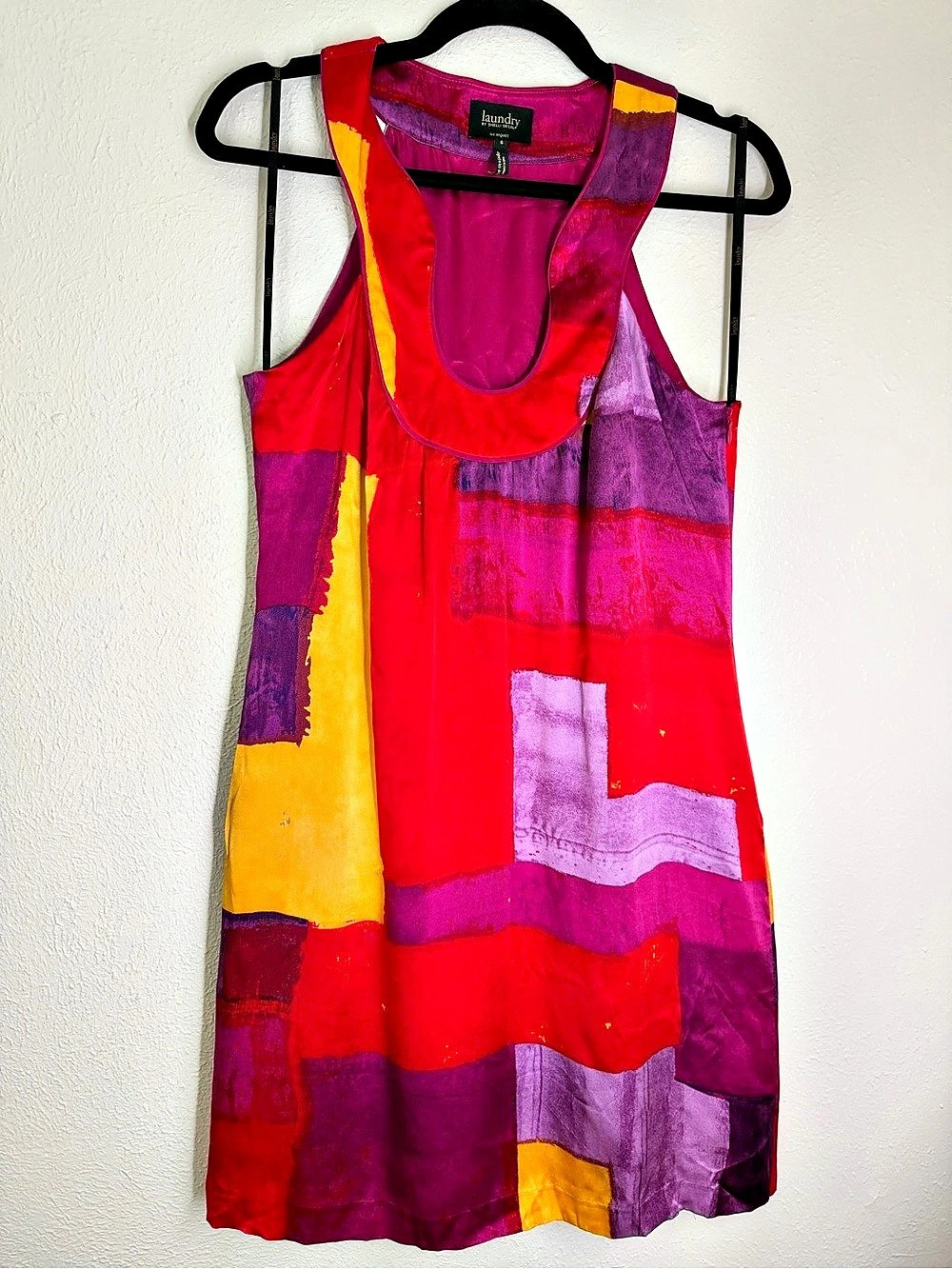 Laundry Color Block Mini Dress